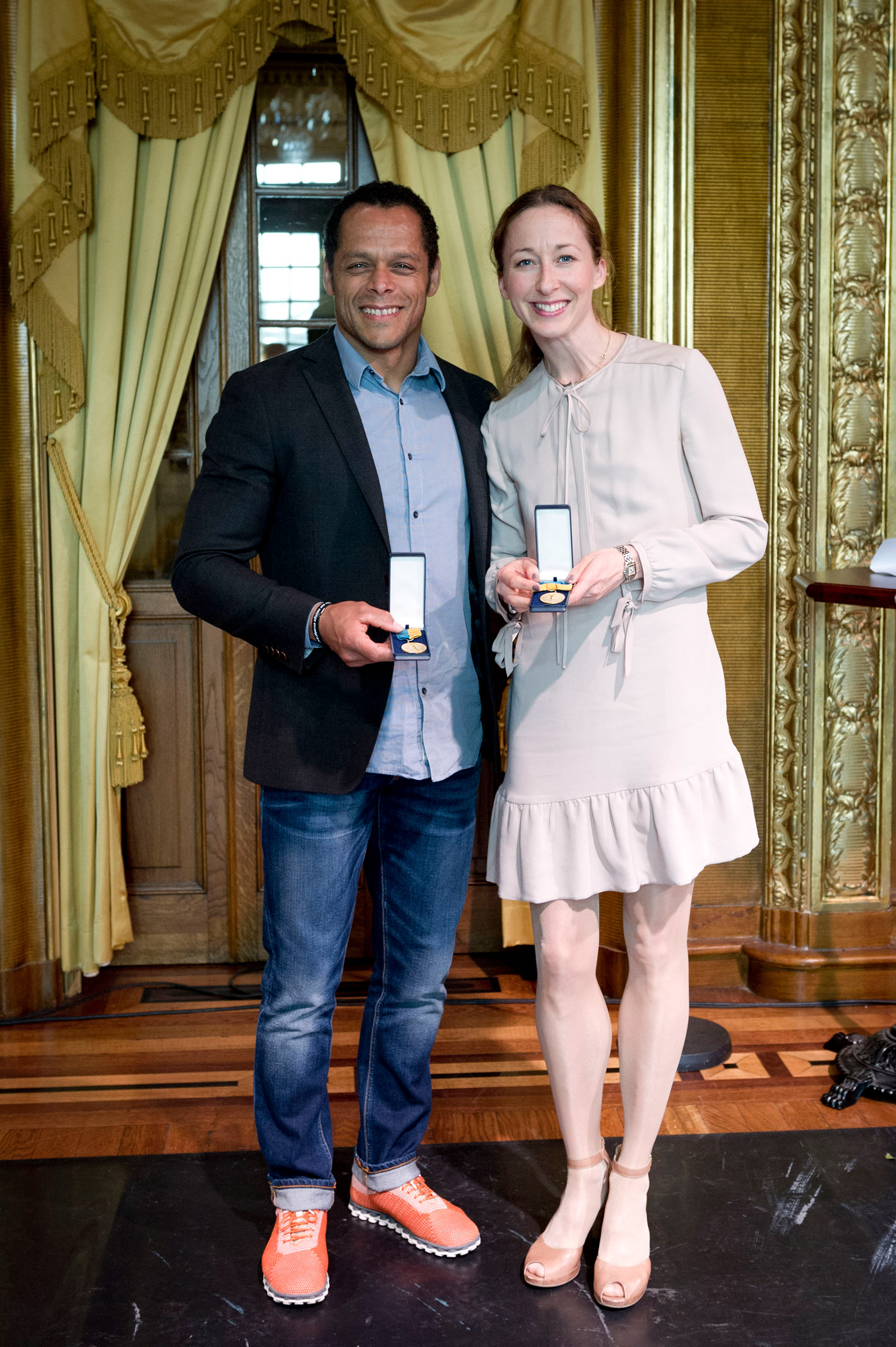 Nadja Sellrup och Karl Dyall